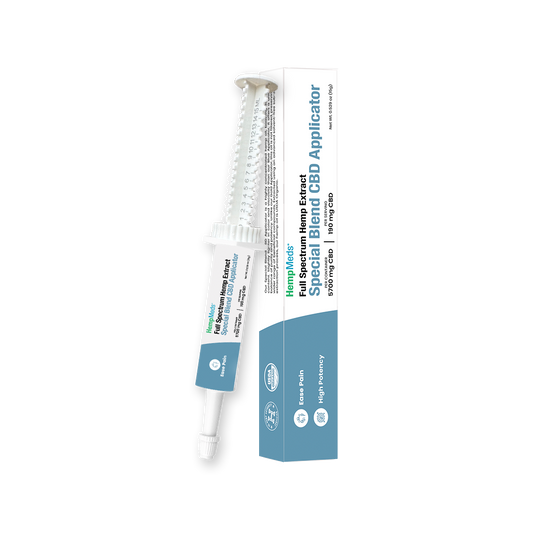 RSHO® SPECIAL BLEND 15G PURE CBD HEMP OIL (5700MG CBD) and packaging.