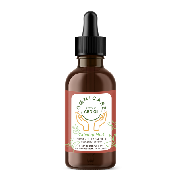 ORGANIC CBD TINCTURE - CALMING MINT – OmniCare CBD