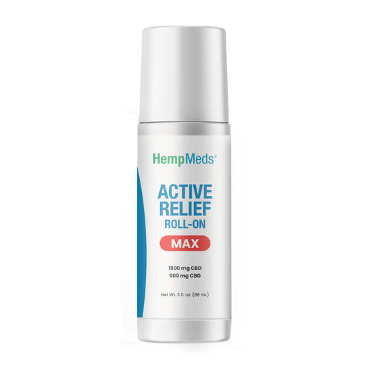 ACTIVE RELIEF ROLL-ON MAX WITH 1,500MG OF CBD