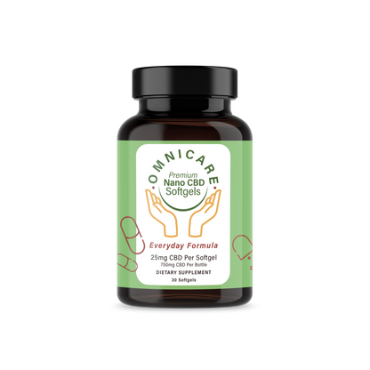 CÁPSULAS BLANDAS DE CBD DE AMPLIO ESPECTRO 25 MG - Fórmula diaria