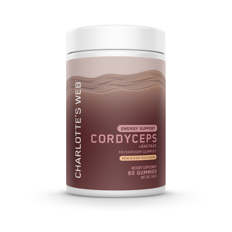 GOMITAS DE CORDYCEPS Y HONGOS SHIITAKE PARA ENERGIZAR - Té helado de melocotón