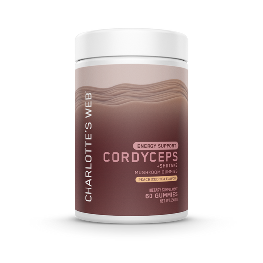 GOMITAS DE CORDYCEPS Y HONGOS SHIITAKE PARA ENERGIZAR - Té helado de melocotón